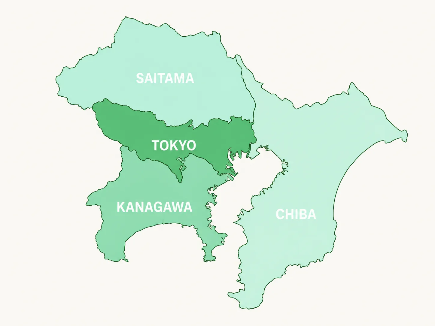 アバンティ株式会社の対応エリアマップ